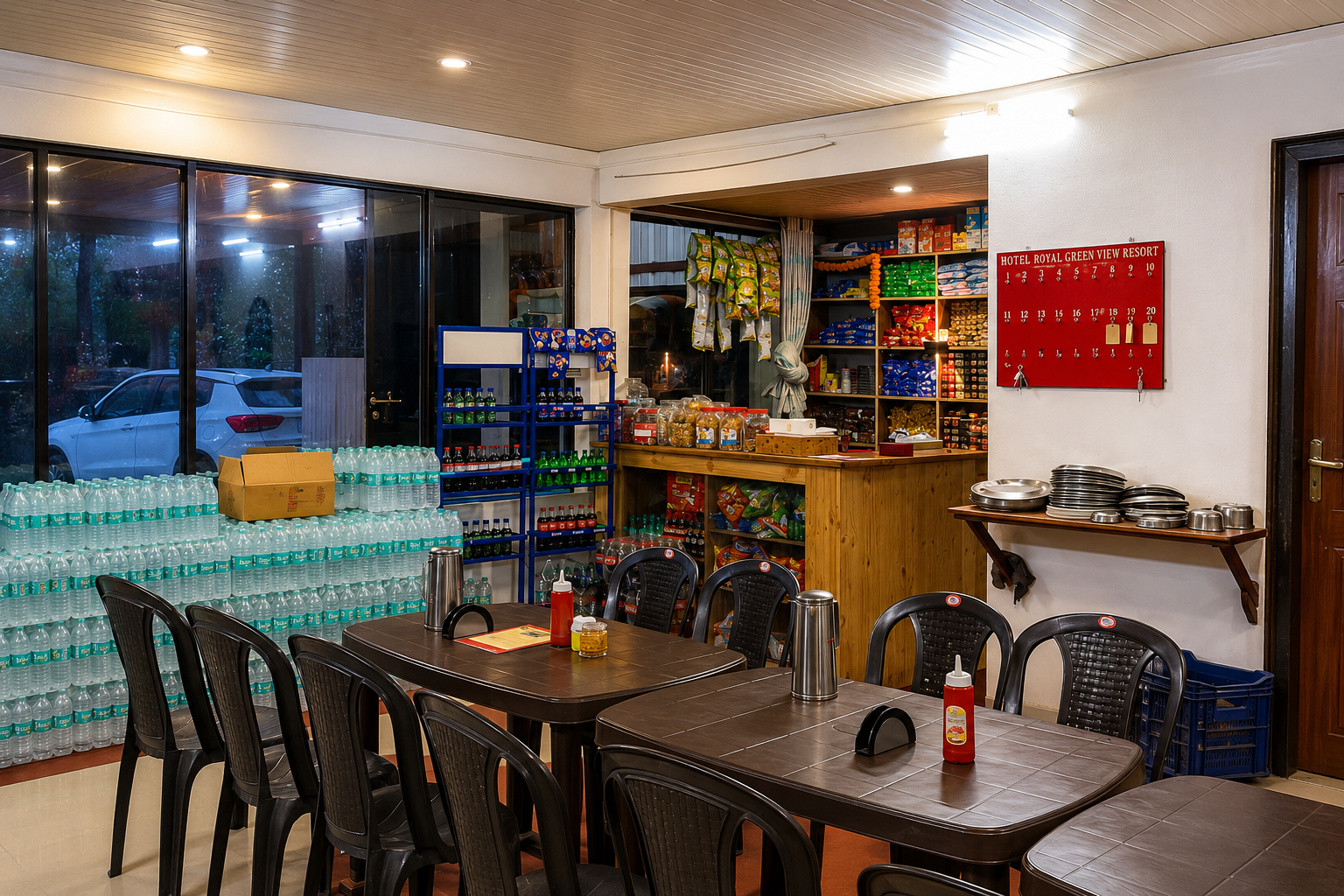 Freshly prepared meal served at Hotel Divyansh Palace Inn restaurant